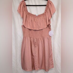 Full Circle Trends Boutique Romper | Dusty Rose Color | NWT | Size 2X